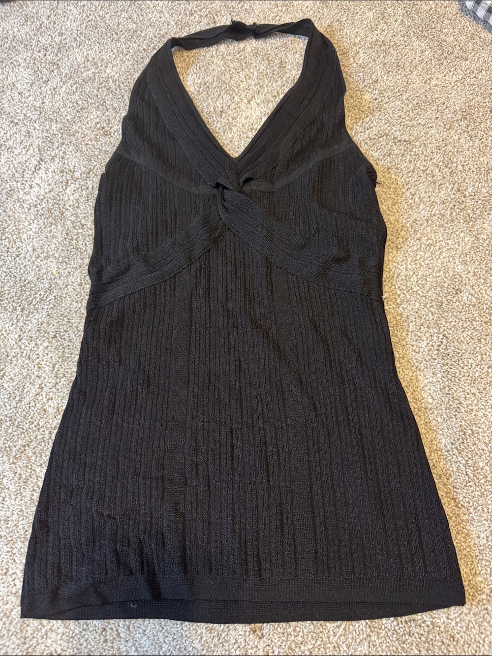 White House Black Market Twist-Front Halter